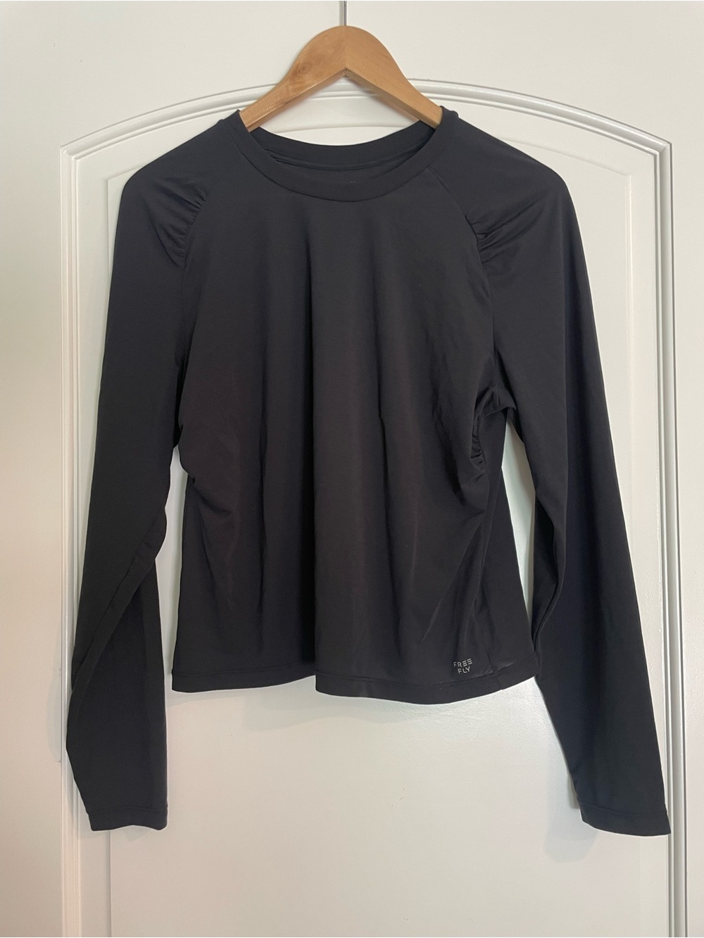Free Fly Elevate Lightweight Outdoor Crewneck Long Sleeve Shirt Top Size XL